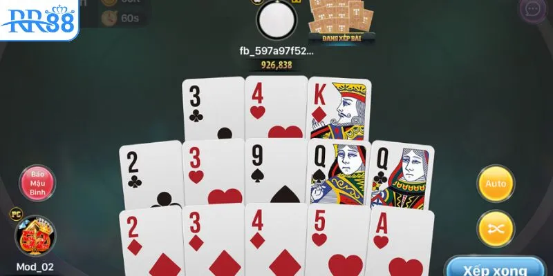 Hướng dẫn chi tiết cách chơi mậu binh tại RR88